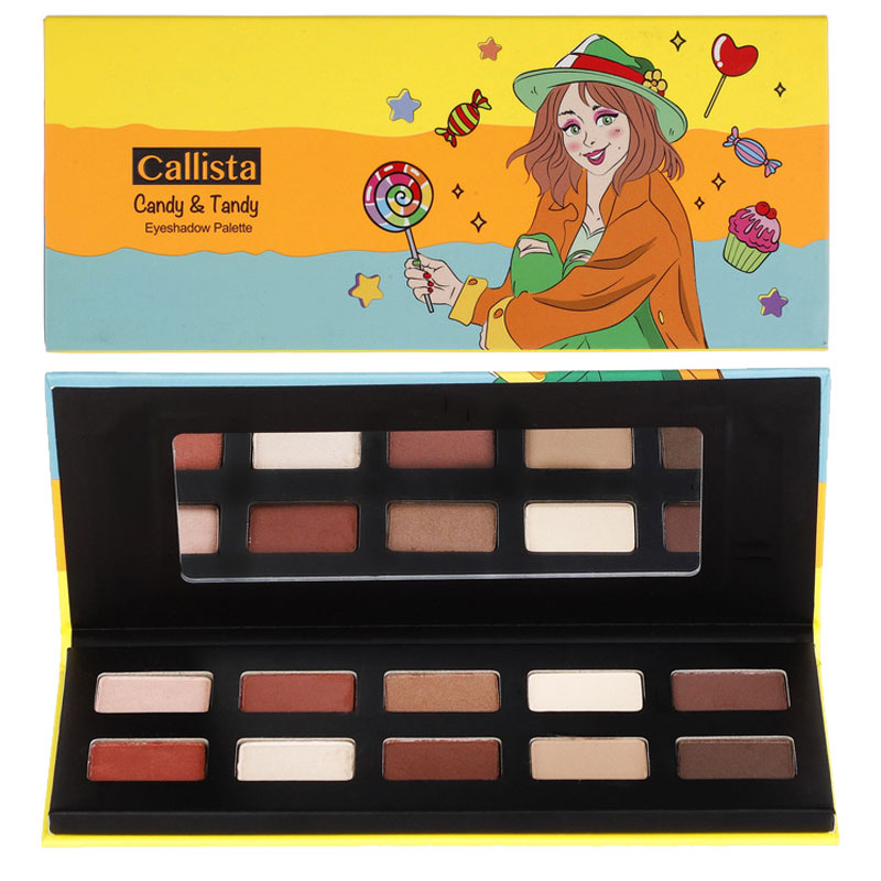پالت سایه چشم کالیستا مدل Candy & Tandy