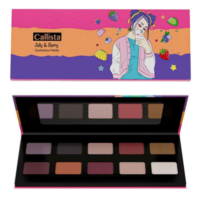 پالت سایه چشم کالیستا مدل Jelly & Berry