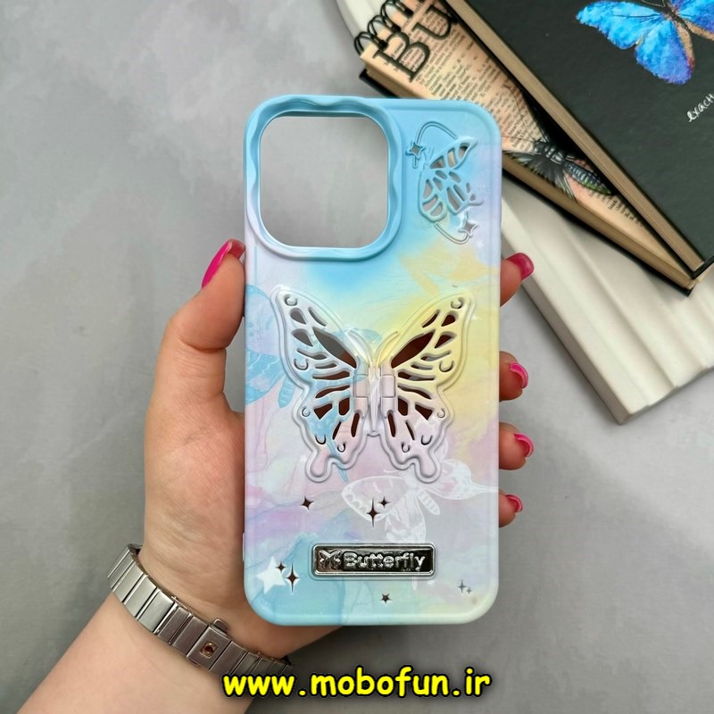 قاب گوشی iPhone 15 Pro Max آیفون اورجینال CREATIVE CASE پروانه ای Butterfly کد 59743