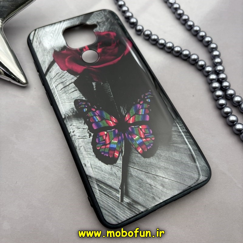 قاب گوشی Redmi Note 9 شیائومی فانتزی طرح دار طرح پروانه کد 18972