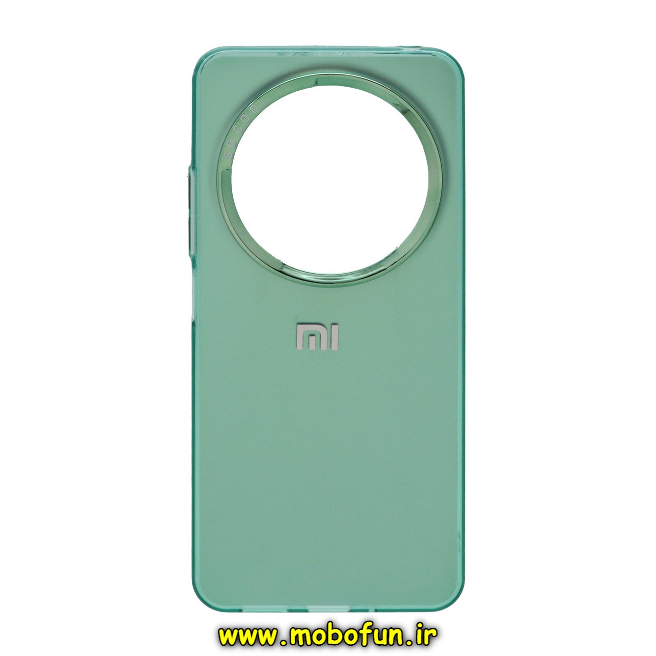 قاب گوشی Redmi 14C  Poco C75 شیائومی طرح So CooL اورجینال Qseries لنز کرومی سبز کد 45737