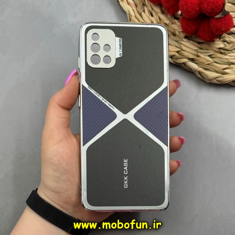 قاب گوشی Galaxy A51 سامسونگ اورجینال لاکچری دیزاین عنکبوتی GKK CASE کرومی آینه ای محافظ لنزدار کد 64394