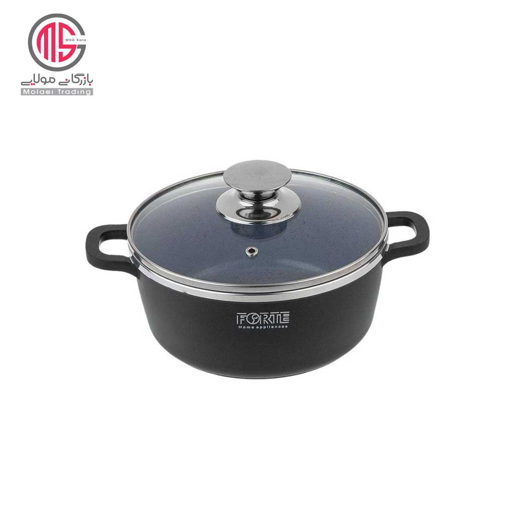 قابلمه گرانیتی سایز 20 فورته مدل دایکاست ( پس کرایه )
