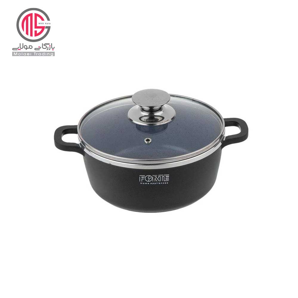 قابلمه گرانیتی سایز 16 فورته مدل دایکاست ( پس کرایه )