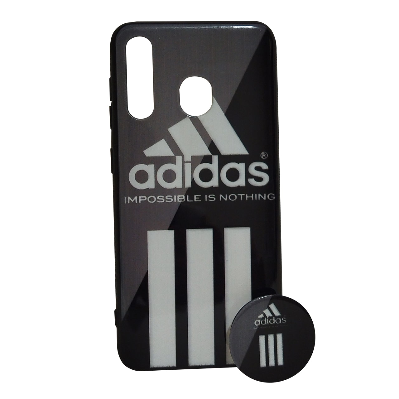 کاور کد 7010 مناسب برای گوشی موبایل سامسونگ A20 به همراه پایه نگهدارنده