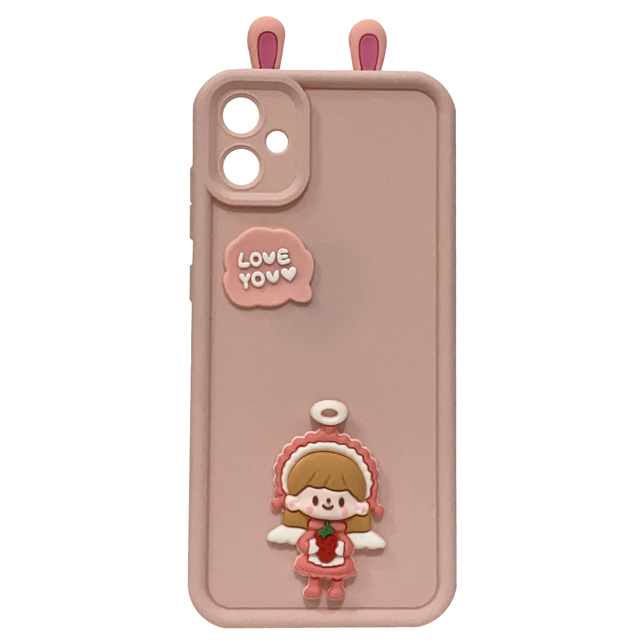 قاب گوشی سامسونگ Galaxy A05 سیلیکونی کد 1627 طرح دختر