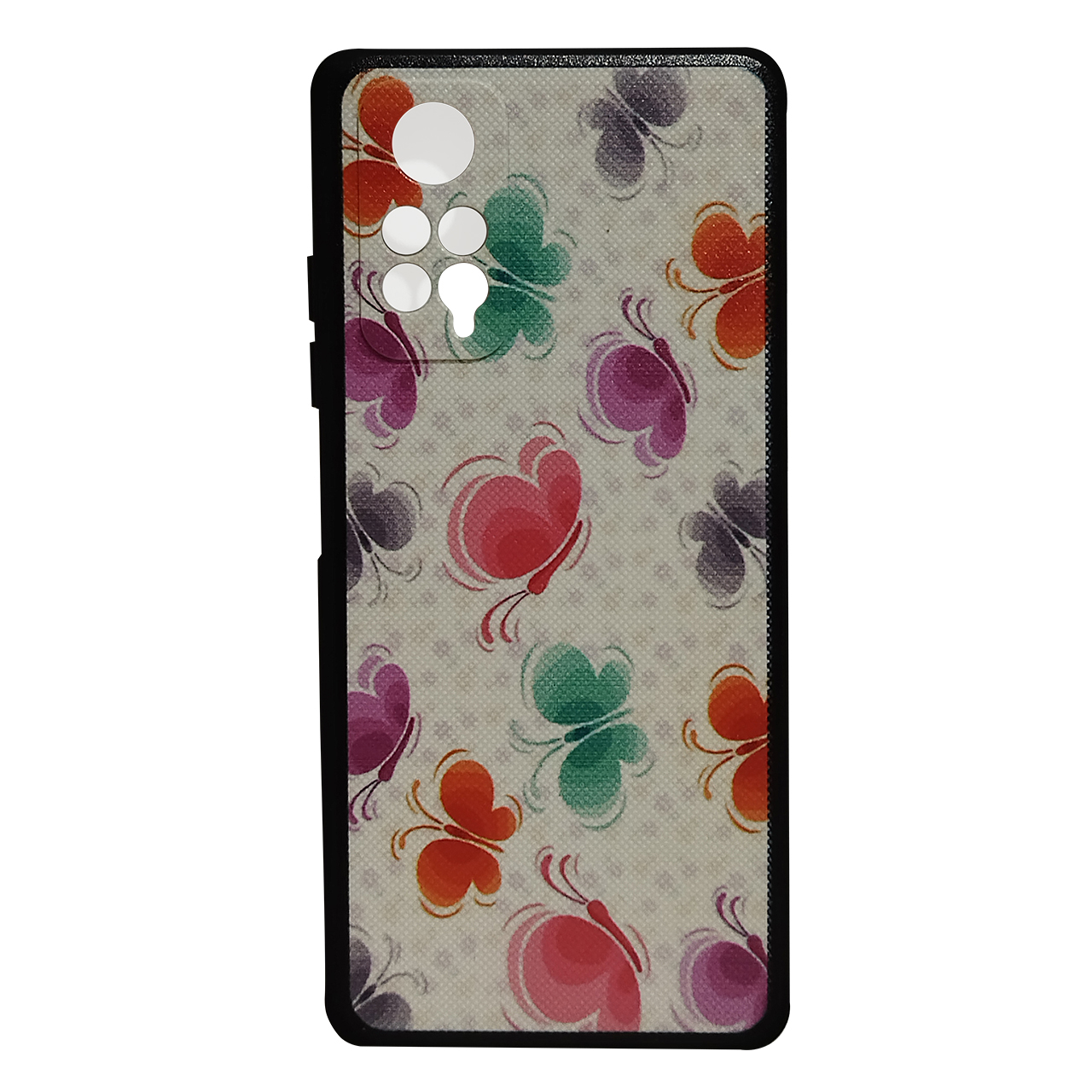 کاور کد 9018 مناسب برای گوشی موبایل شیائومی Redmi Note 11 طرح پروانه