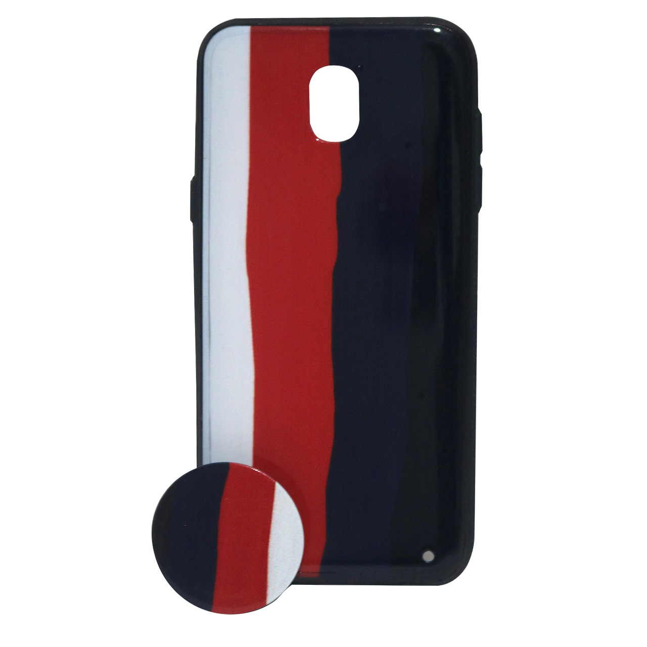 کاور کد 3531 مناسب برای گوشی موبایل سامسونگ J5 Pro پاپ سوکت دار طرح رنگارنگ