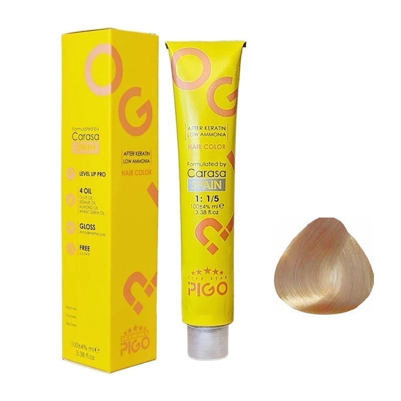 رنگ مو پیگو سوپر پلاتینه بژ (عروسکی) 12.15