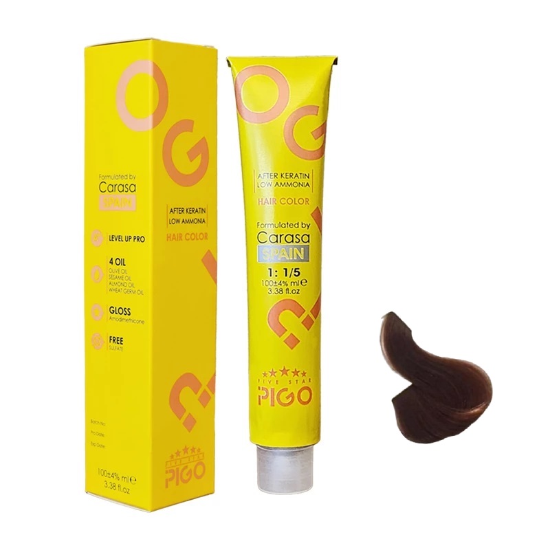 رنگ مو پیگو بلوند مسی تیره 6.4