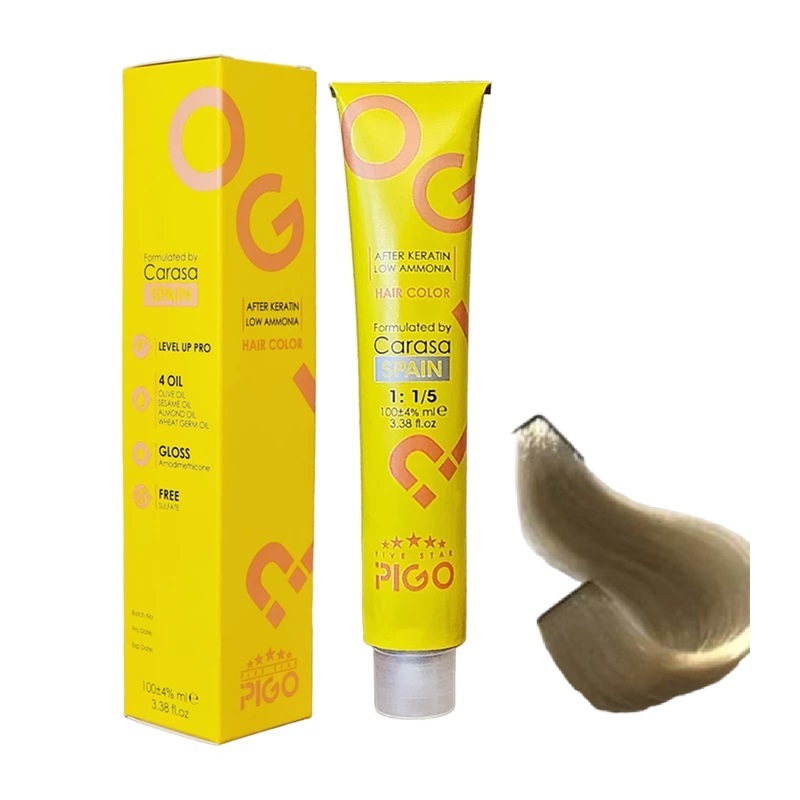 رنگ مو پیگو بلوند بژ خیلی روشن 9.15