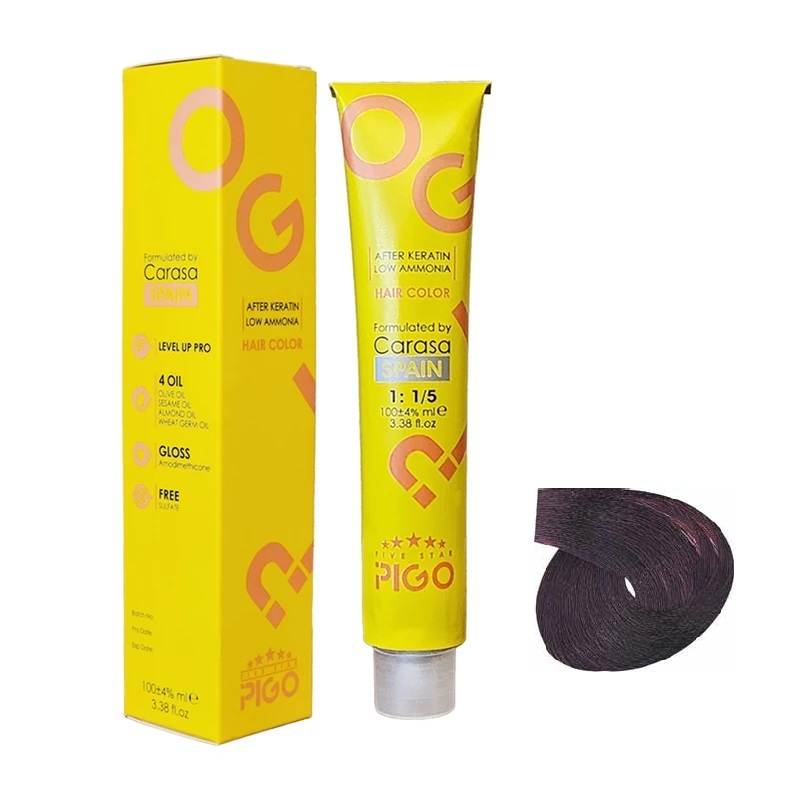 رنگ مو پیگو شرابی تیره 5.8