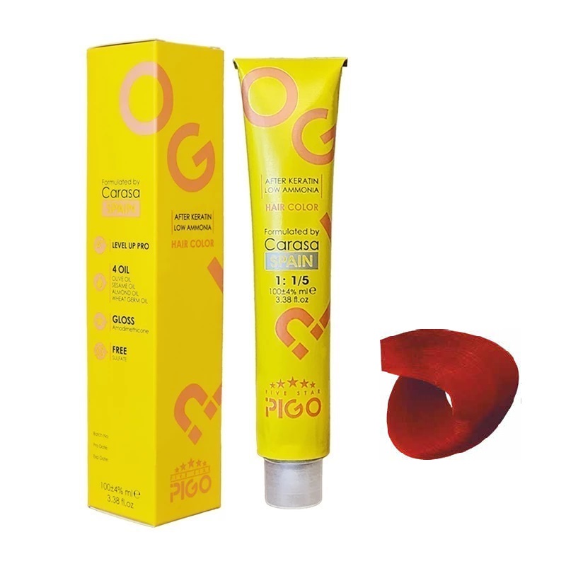 رنگ مو پیگو واریاسیون قرمز 0.66 E16