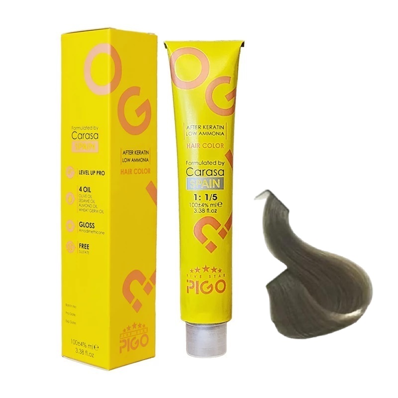 رنگ مو پیگو بلوند زیتونی خیلی روشن 9.3