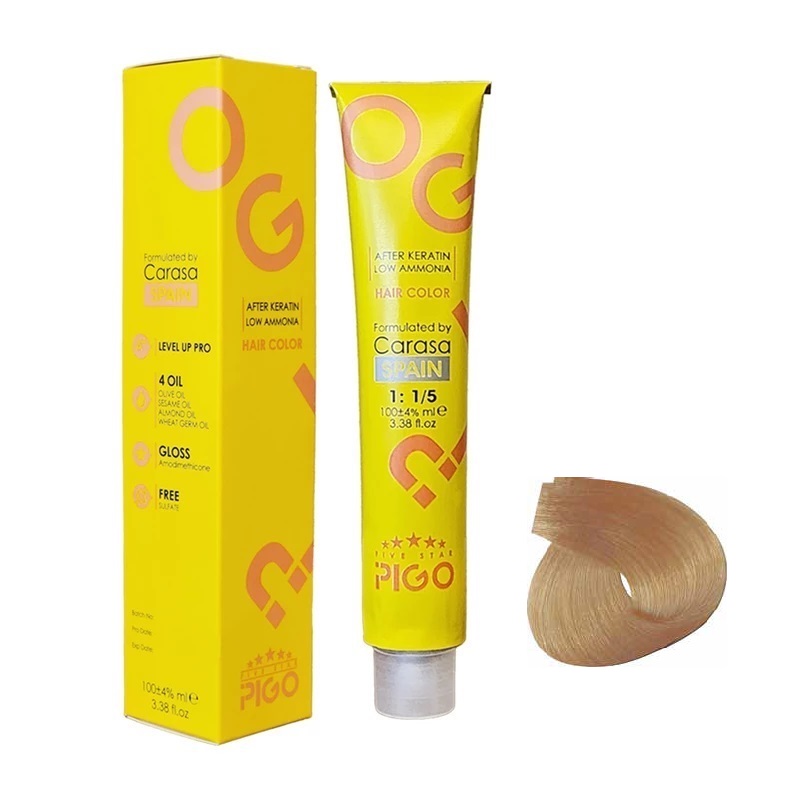 رنگ مو پیگو شامپاینی