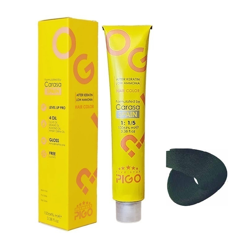 رنگ مو پیگو واریاسیون سبز (ضدقرمزی) 0.99 E17