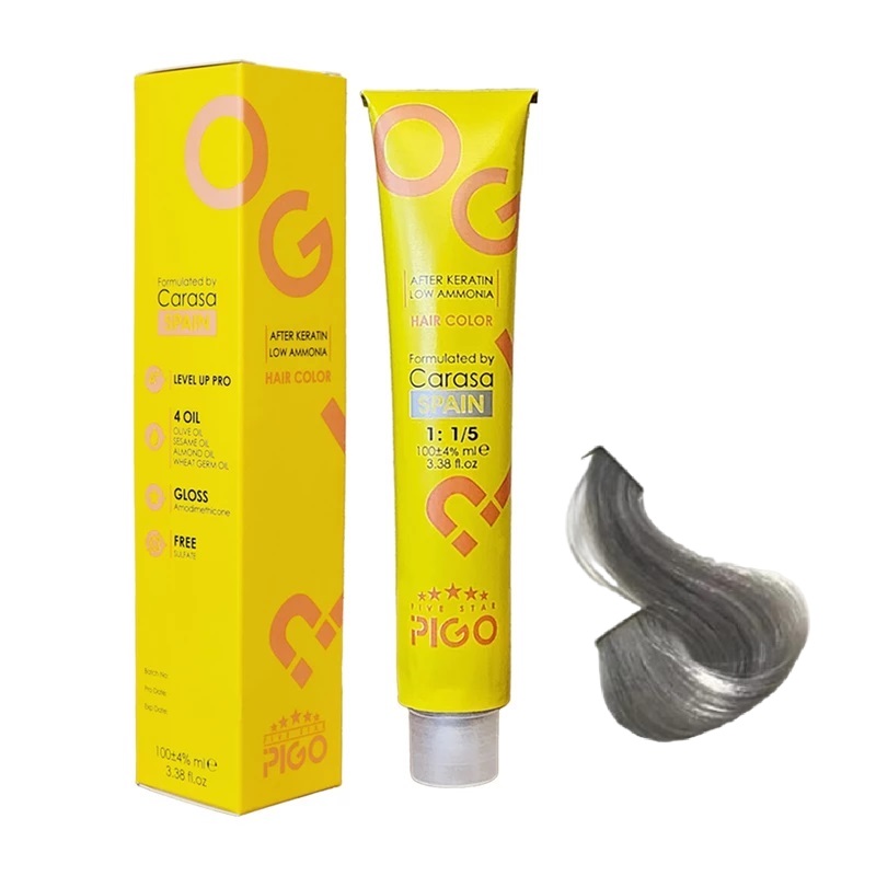 رنگ مو پیگو بلوند خاکستری خیلی روشن 9.2