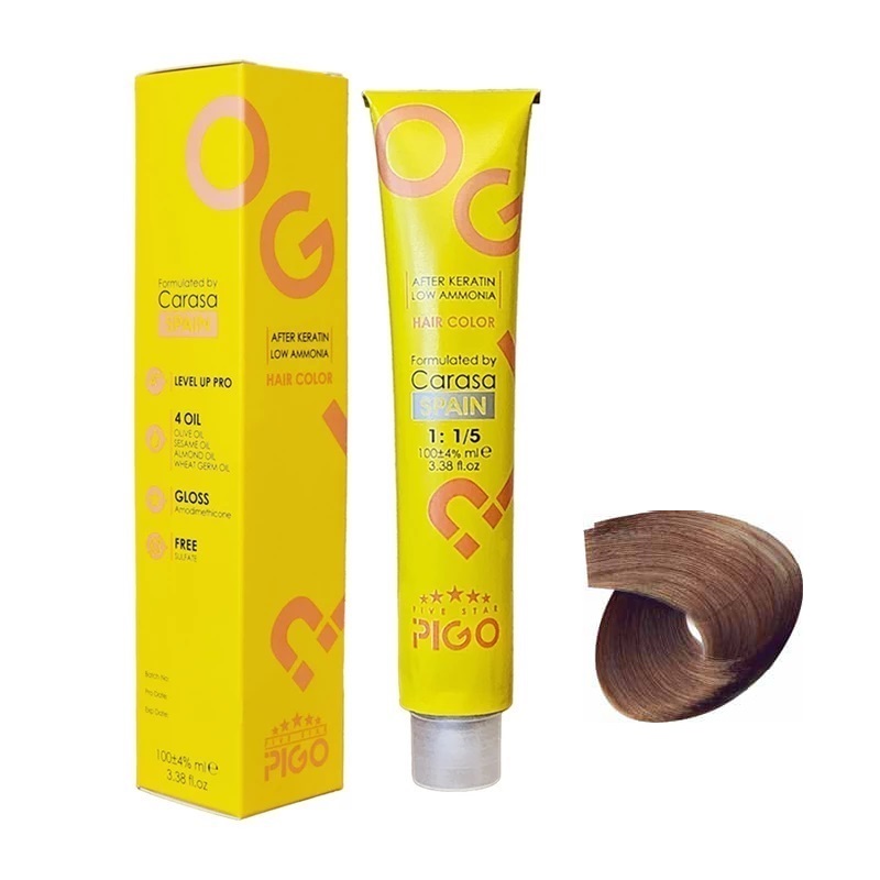 رنگ مو پیگو رز شنی