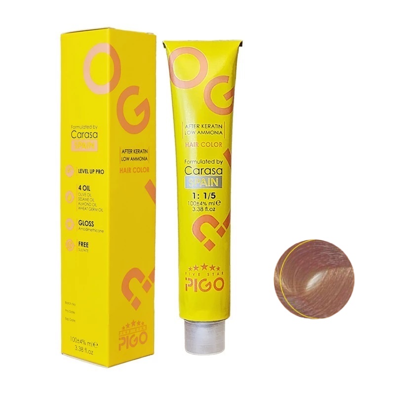 رنگ مو پیگو چوب آبنوسی