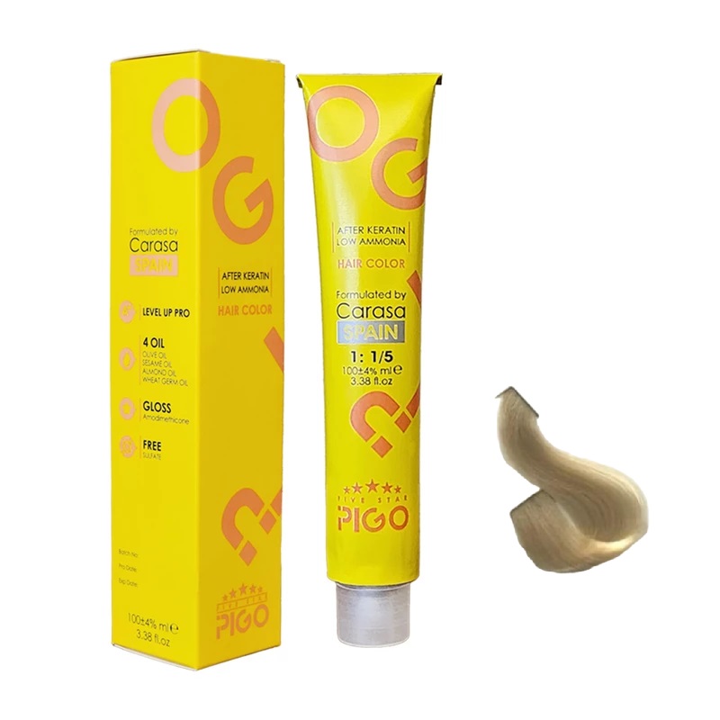 رنگ مو پیگو بلوند پلاتینه خیلی روشن قوی 11.00