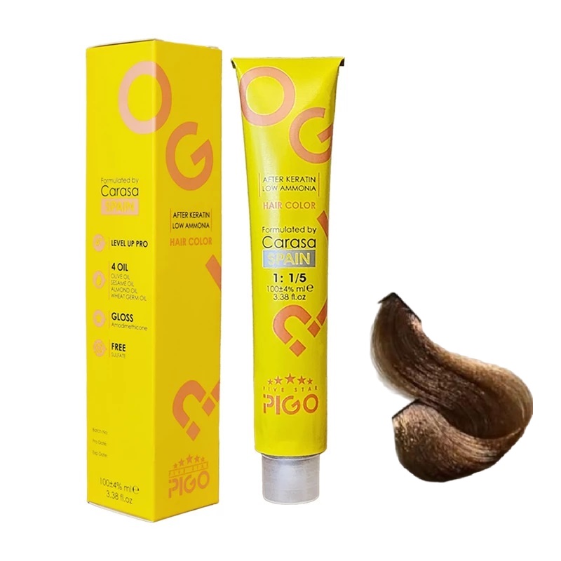 رنگ مو پیگو بلوند عسلی تیره 6.54