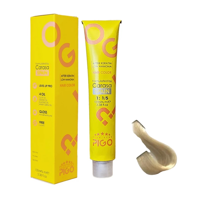 رنگ مو پیگو بلوند پلاتینه خیلی روشن 11.0