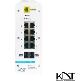 سوئیچ شبکه PoE کی دی تی (KDT) مدل KP-0802H4SMIUH