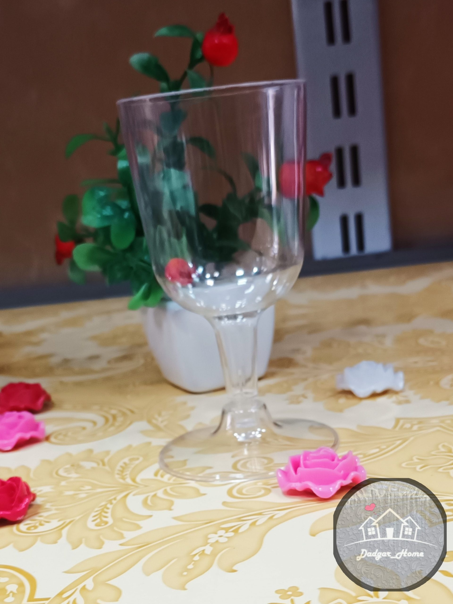 جام یکبار مصرف پایه دار کوشا