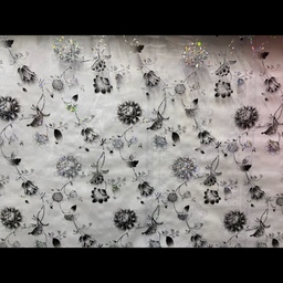 طلق شفاف طرحدار رومیزی شاین دار(عرض140)تعداد درسفارش همان متر است