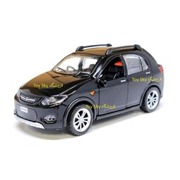 اسباب بازی ماکت ماشین فلزی - کوییک کوئیک معمولی - مقیاس 1.32 برند Alloy Car - عقبکش و موزیکال و چراغدار - رنگ مشکی