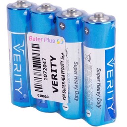 باتری  قلمی AA  وریتی (Verity) شیرینگ 4 تایی 