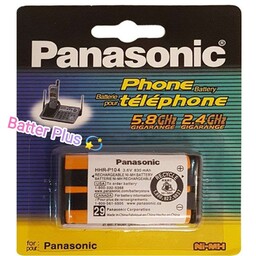باتری تلفن بی سیم پاناسونیک  3.6v شمارهHHR-P104 نیکل متال830mAh (باطری شارژی)