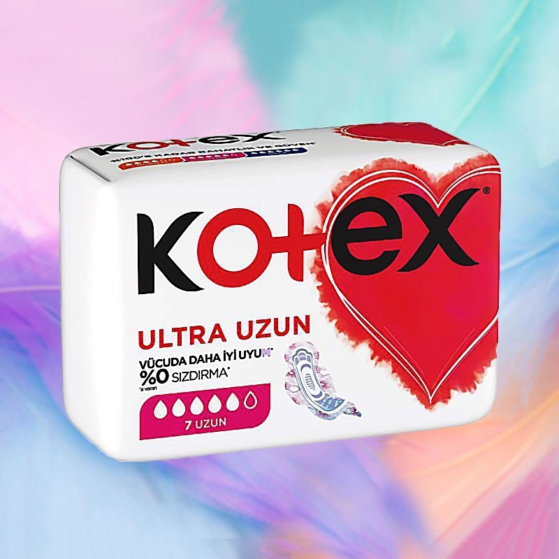 نوار بهداشتی کوتکس مدل ULTRA UZUN (بسیار بلند) بسته 7 عددی KOTEX
