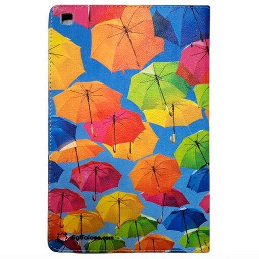 کیف کلاسوری طرحدار ایرانی چتر رنگی تبلت سامسونگ Galaxy tab A7 T500-T505