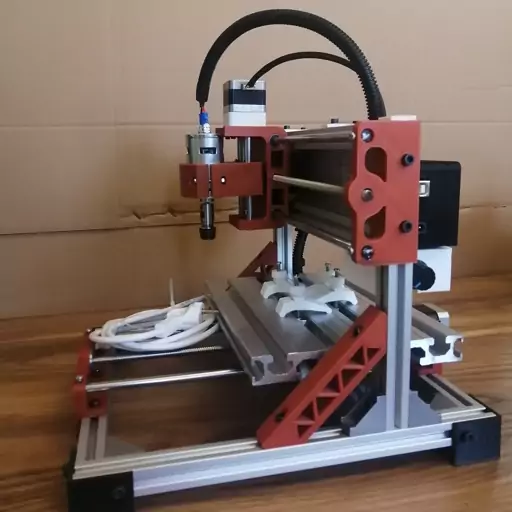 دستگاه سی ان سی حکاکی و برش رومیزی مدل mini cnc 3018