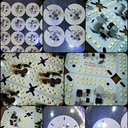 پکیج 100تایی چیپ ال ای دی 20 وات   برند ccc  خازن دار اصلی و تضمینی
