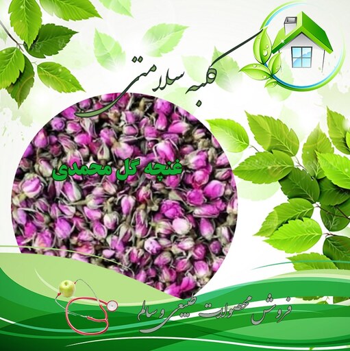 غنچه گل محمدی درجه 1 داراب بسته 100 گرمی