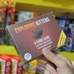 بازی فکری رومیزی کارتی گربه های انفجاری 7 نفره (اورجینال) 
