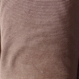 پارچه مخمل کبریتی (درشت )رنگ نسکافه ای درجه یک کیفیت عالی 