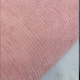 پارچه مخمل کبریتی درشت درجه یک رنگ کالباسی   بسیار زیبا