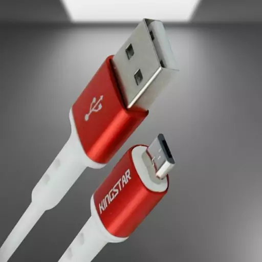 کابل تبدیل USB به MicroUSB کینگ استار مدل k72A طول 1.1 متر