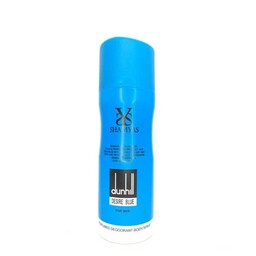 اسپری خوشبوکننده بدن مردانه شمیاس مدل دانهیل آبی-دیزایر بلو (Danhill Desire Blue) حجم 200 ml

