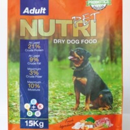 غذای خشک  سگ ادالت نارنجی 15 کیلوگرم برند ن تری، هزینه ارسال درب منزل