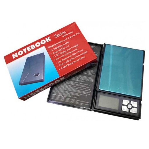 ترازو دیجیتال 500 گرم با دقت 0.01گرم نوت بوک NOTEBOOK

