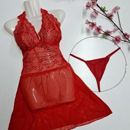 لباس خواب،مشکی و قرمز،جذاب و باکیفیت 