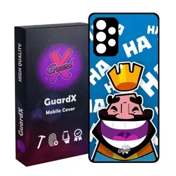 کاور گارد ایکس طرح Clash Royale مدل Glass10036 مناسب برای گوشی موبایل سامسونگ Galaxy A52-A52S