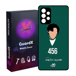 کاور گارد ایکس طرح Squid Game مدل Glass10406 مناسب برای گوشی موبایل سامسونگ Galaxy A52-A52S