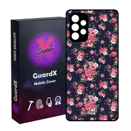 کاور گارد ایکس طرح Flower مدل Glass10130 مناسب برای گوشی موبایل سامسونگ Galaxy A52-A52S