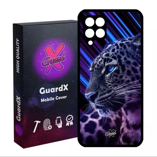 کاور گارد ایکس طرح Leopard مدل Glass10206 مناسب برای گوشی موبایل سامسونگ Galaxy A22 4G