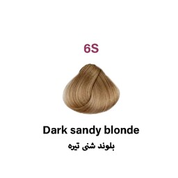 رنگ موی پی هو شماره 6S رنگ بلوند شنی تیره
